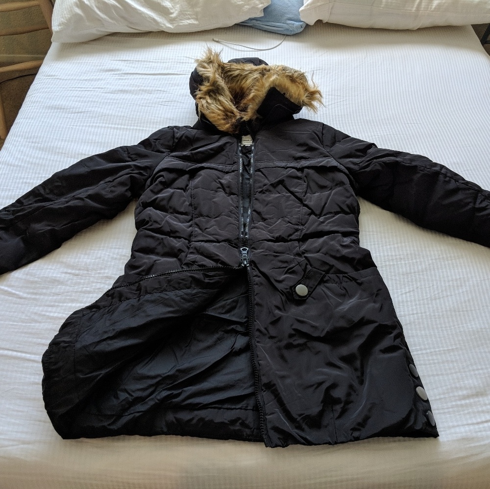 Down Snow Jacket or Coat with hood